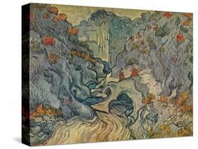 'Le Ravin', 1889-Vincent van Gogh-Stretched Canvas