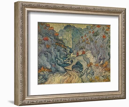 'Le Ravin', 1889-Vincent van Gogh-Framed Giclee Print