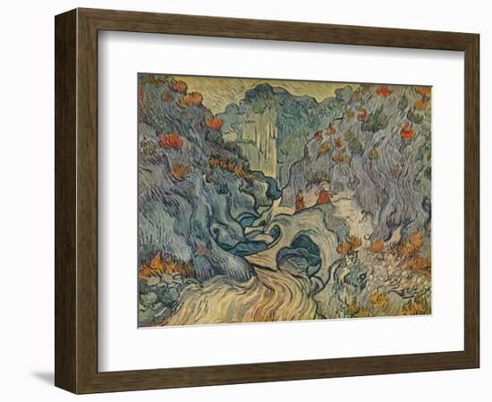 'Le Ravin', 1889-Vincent van Gogh-Framed Giclee Print