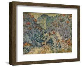 'Le Ravin', 1889-Vincent van Gogh-Framed Giclee Print