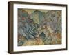 'Le Ravin', 1889-Vincent van Gogh-Framed Giclee Print