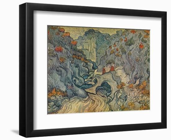'Le Ravin', 1889-Vincent van Gogh-Framed Premium Giclee Print