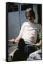 Le realisateur John Carpenter sur le tournage du film The Thing, 1982 (photo)-null-Framed Stretched Canvas