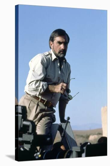 Le realisateur Martin Scorsese sur le tournage du film La Derniere Tentation du Christ THE LAST TEM-null-Stretched Canvas