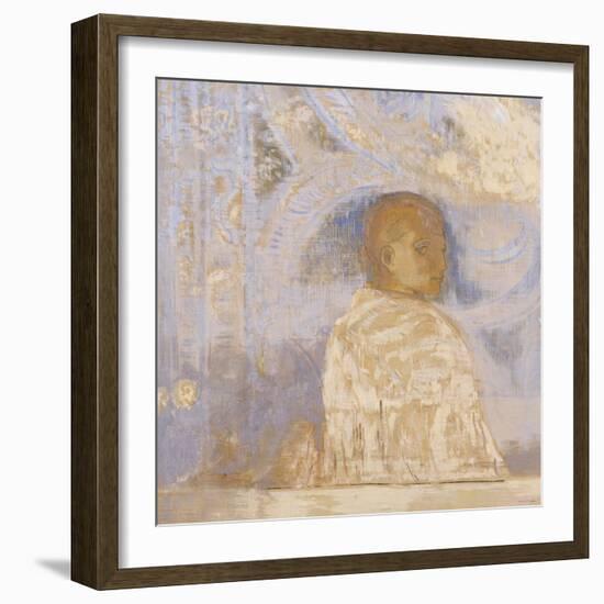 Le Regard, circa 1910-Odilon Redon-Framed Giclee Print