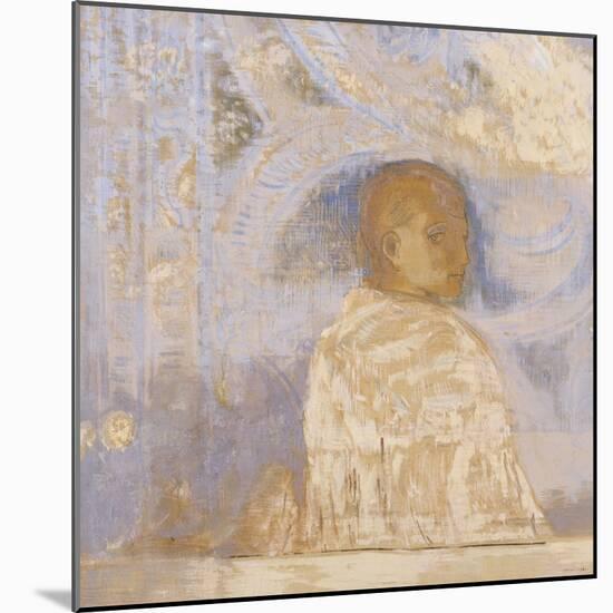 Le Regard, circa 1910-Odilon Redon-Mounted Giclee Print