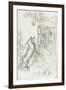 Le renard et les raisins-Gustave Moreau-Framed Giclee Print