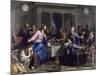 Le Repas chez Simon le Pharisien-Philippe De Champaigne-Mounted Giclee Print