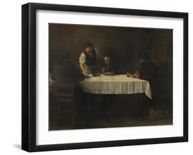 Le Repas des Pauvres-Alphonse Legros-Framed Giclee Print