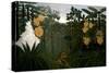 Le repas du lion-Henri Rousseau-Stretched Canvas