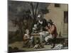 Le Repas villageois-Antoine Le Nain-Mounted Giclee Print