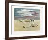 Le Repos des Cavaliers Sur la Plage-Yves Brayer-Framed Limited Edition