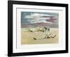 Le Repos des Cavaliers Sur la Plage-Yves Brayer-Framed Limited Edition