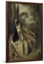Le Repos Gracieux, C.1713-Jean Antoine Watteau-Framed Giclee Print