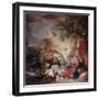 Le Repos Lors De La Fuite En Egypte  (Rest on the Flight into Egypt) Peinture De Francois Boucher-Francois Boucher-Framed Giclee Print