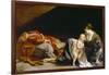 Le Repos Pendant La Fuite En Egypte - the Rest on the Flight into Egypt - Orazio Gentileschi (1563--Orazio Gentileschi-Framed Giclee Print