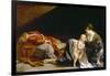 Le Repos Pendant La Fuite En Egypte - the Rest on the Flight into Egypt - Orazio Gentileschi (1563--Orazio Gentileschi-Framed Giclee Print