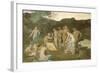 Le repos-Pierre Puvis de Chavannes-Framed Giclee Print