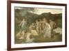 Le repos-Pierre Puvis de Chavannes-Framed Giclee Print