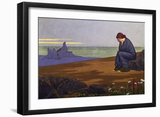 Le Retour Au Foyer (Return Home), 1913, by Alexandre Seon (1855-1917), France, 20th Century-Alexandre Seon-Framed Giclee Print