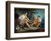 Le Retour De La Chasse De Diane Painting by Francois Boucher (1703-1770) 1745 Sun. 0,94X1,31 M Pari-Francois Boucher-Framed Giclee Print