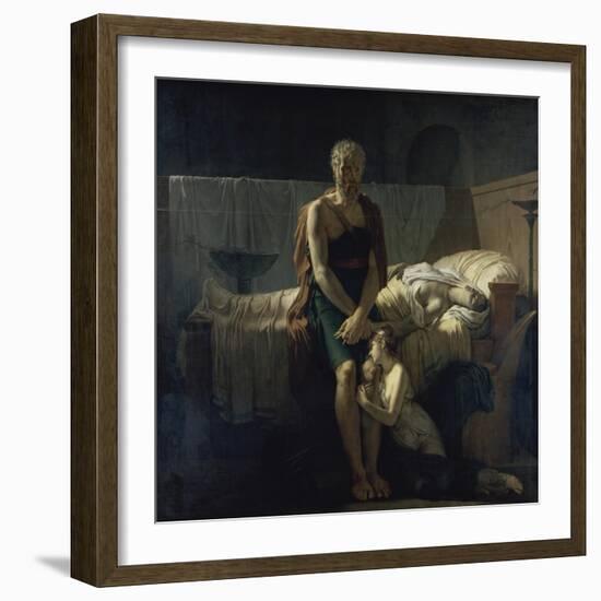 Le Retour de Marcus Sextus-Pierre Narcisse Guérin-Framed Giclee Print