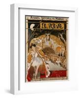 Le Reve, 1891-Théophile Alexandre Steinlen-Framed Giclee Print