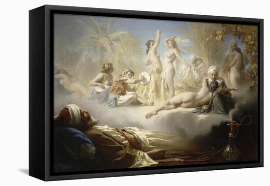 Le Rêve du croyant-Achille Zo-Framed Stretched Canvas