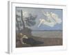 Le rêve. "Il voit dans son sommeil l'Amour, la Gloire et la Richesse lui apparaître"-Pierre Puvis de Chavannes-Framed Giclee Print