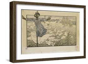 Le Rêve :L'Epouvantail-Carlos Schwabe-Framed Giclee Print