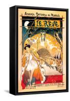 Le Reve-Th?ophile Alexandre Steinlen-Framed Stretched Canvas