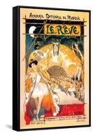 Le Reve-Th?ophile Alexandre Steinlen-Framed Stretched Canvas