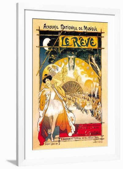 Le Reve-Théophile Alexandre Steinlen-Framed Art Print