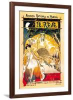 Le Reve-Théophile Alexandre Steinlen-Framed Art Print