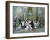 Le Reveillon - vaudeville play written by Henry Meilhac and Ludovic Halevy-Edmond Morin-Framed Giclee Print