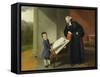 Le révérend Randall Burroughes et son fils Ellis-Johann Zoffany-Framed Stretched Canvas