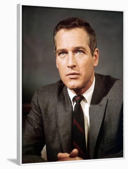 Le Rideau Dechire TORN CURTAIN by Alfred Hitchcock with Paul Newman, 1966 (photo)-null-Framed Photo