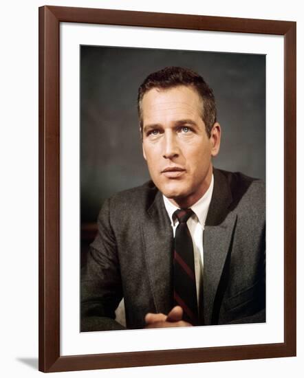 Le Rideau Dechire TORN CURTAIN by Alfred Hitchcock with Paul Newman, 1966 (photo)-null-Framed Photo