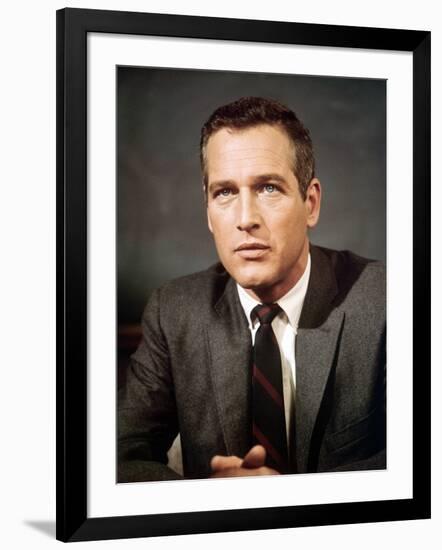 Le Rideau Dechire TORN CURTAIN by Alfred Hitchcock with Paul Newman, 1966 (photo)-null-Framed Photo