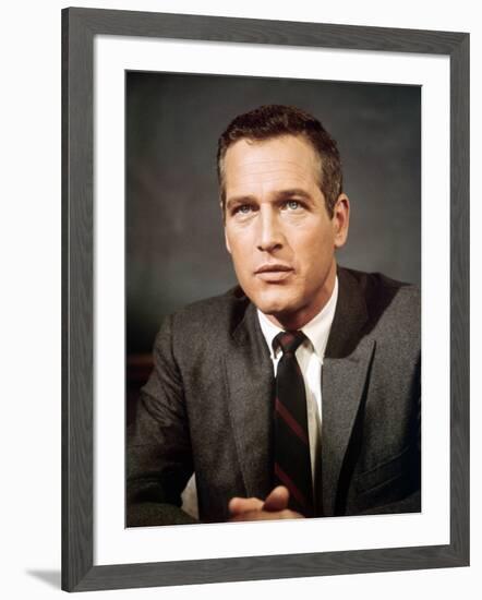 Le Rideau Dechire TORN CURTAIN by Alfred Hitchcock with Paul Newman, 1966 (photo)-null-Framed Photo