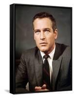 Le Rideau Dechire TORN CURTAIN by Alfred Hitchcock with Paul Newman, 1966 (photo)-null-Framed Stretched Canvas
