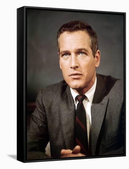 Le Rideau Dechire TORN CURTAIN by Alfred Hitchcock with Paul Newman, 1966 (photo)-null-Framed Stretched Canvas