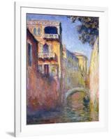 Le Rio de La Salute, 1908-Claude Monet-Framed Giclee Print