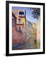 Le Rio de La Salute, 1908-Claude Monet-Framed Giclee Print