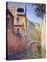 Le Rio de La Salute, 1908-Claude Monet-Stretched Canvas