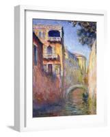 Le Rio de La Salute, 1908-Claude Monet-Framed Premium Giclee Print