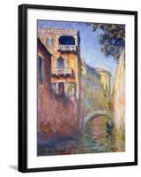 Le Rio de La Salute, 1908-Claude Monet-Framed Giclee Print