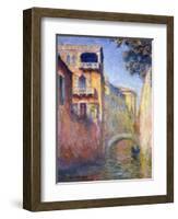 Le Rio de la Salute-Claude Monet-Framed Giclee Print