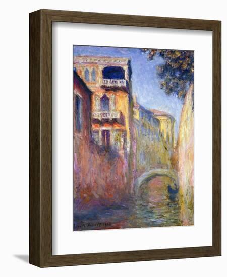 Le Rio de la Salute-Claude Monet-Framed Giclee Print