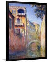 Le Rio de la Salute-Claude Monet-Framed Giclee Print